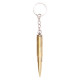 PORTA CHAVES BALA 7.6CM DOURADO PORTA CHAVES BALA 7.6CM DOURADO