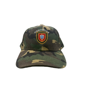 BONÉ CAMUFLADO BORDADO COMANDOS BONÉ CAMUFLADO BORDADO COMANDOS