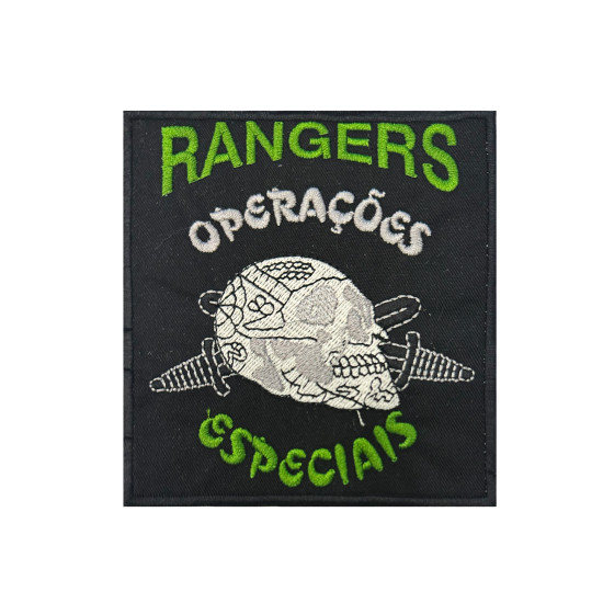 EMBLEMA BORDADO RANGERS OPERAÇÕES ESPECIAIS