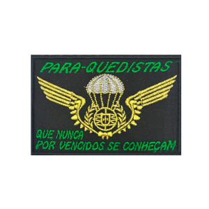 EMBLEMA BORDADO PARAQUEDISTA EMBLEMA BORDADO PARAQUEDISTA