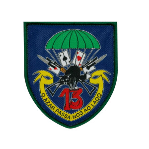 EMBLEMA EM FILME 1ºBIPÁRA - 13ºCOMP (RI 15)