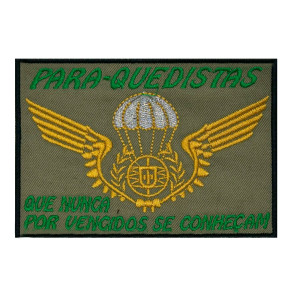 EMBLEMA BORDADO PARAQUEDISTA EMBLEMA BORDADO PARAQUEDISTA