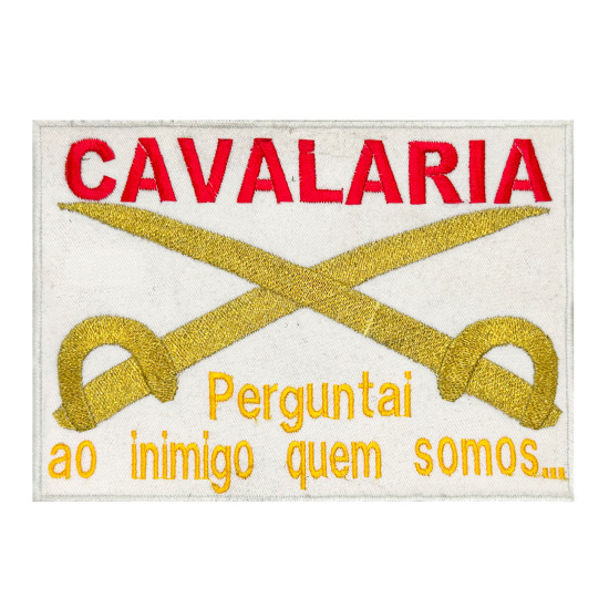 EMBLEMA BORDADO CAVALARIA