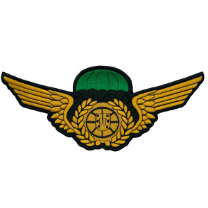 EMBLEMA BORDADO BREVET PARAQUEDISTA EMBLEMA BORDADO BREVET PARAQUEDISTA