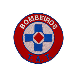 EMBLEMA BORDADO BOMBEIROS - T.A.T EMBLEMA BORDADO BOMBEIROS - T.A.T