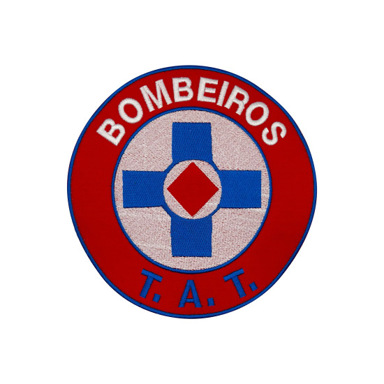 EMBLEMA BORDADO BOMBEIROS - T.A.T