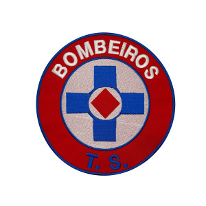 EMBLEMA BORDADO BOMBEIROS - T.S EMBLEMA BORDADO BOMBEIROS - T.S