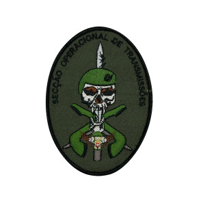 EMBLEMA BORDADO- SECÇÃO OPERACIONAL TRANSMISSÕES EMBLEMA BORDADO- SECÇÃO OPERACIONAL TRANSMISSÕES