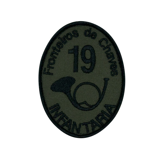 EMBLEMA BORDADO - REGIMENTO INFANTARIA Nº19