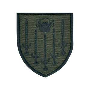 EMBLEMA BORDADO- UNID. APOIO BRIGADA MECANIZADA EMBLEMA BORDADO- UNID. APOIO BRIGADA MECANIZADA