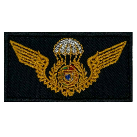 EMBLEMA BORDADO BREVET PARAQUEDISTA 