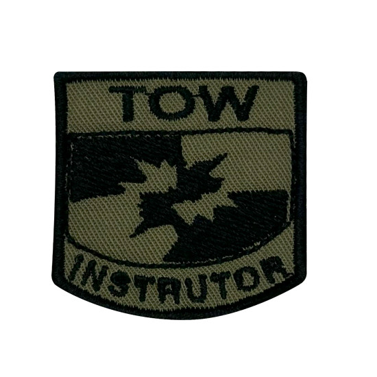 EMBLEMA BORDADO- CURSO INSTRUTOR TOW