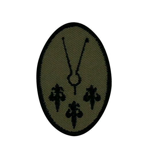 EMBLEMA BORDADO MILITAR