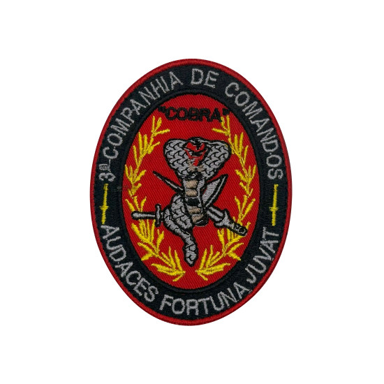 EMBLEMA BORDADO - CENTRO TROPAS 3ªCOMP.COMANDOS