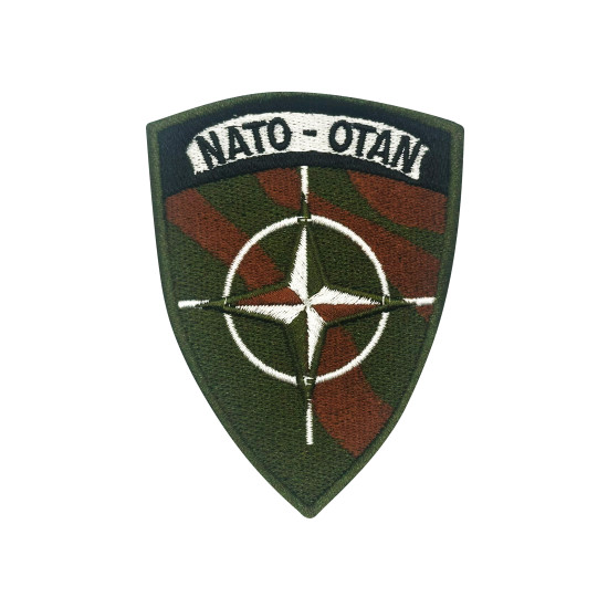 EMBLEMA BORDADO NATO-OTAN