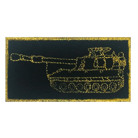 EMBLEMA BORDADO CARRO DE COMBATE MILITAR