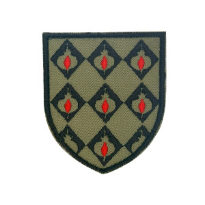 EMBLEMA BORDADO - HOSPITAL MILITAR REGIONAL 4 EMBLEMA BORDADO - HOSPITAL MILITAR REGIONAL 4