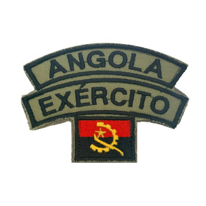 EMBLEMA BORDADO ANGOLA EXÉRCITO EMBLEMA BORDADO ANGOLA EXÉRCITO