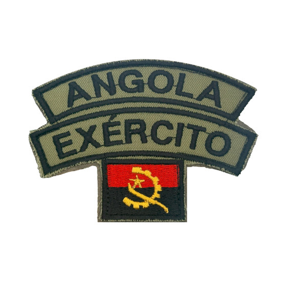 EMBLEMA BORDADO ANGOLA EXÉRCITO