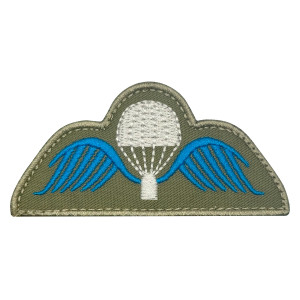 EMBLEMA BORDADO BREVET BELGA PARAQUEDISTA EMBLEMA BORDADO BREVET BELGA PARAQUEDISTA