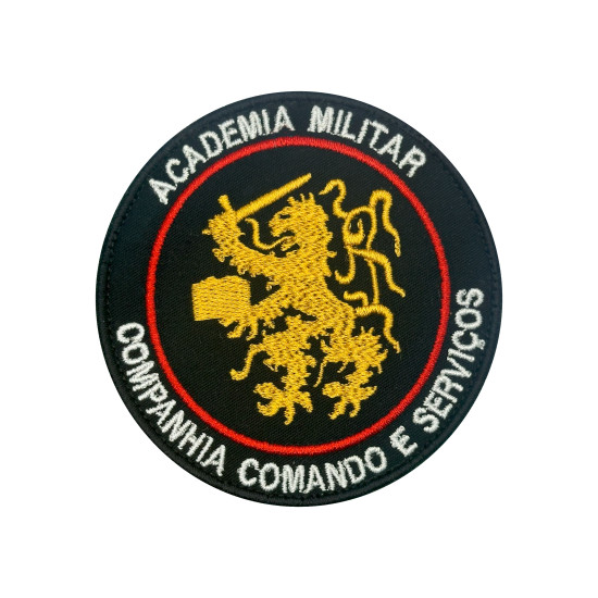 EMBLEMA BORDADO ACADEMIA MILITAR