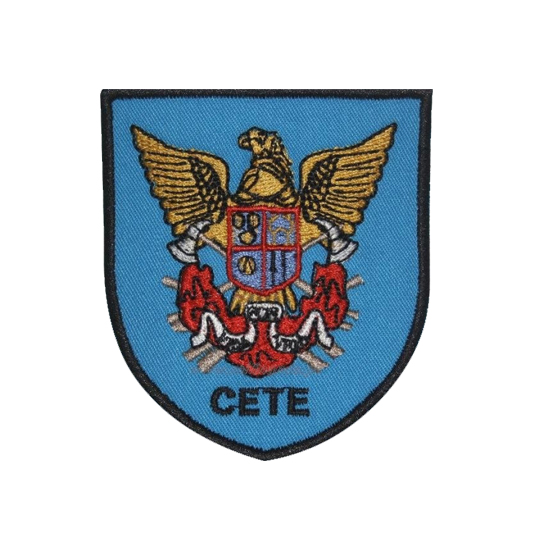 EMBLEMA BORDADO BOMBEIROS CETE