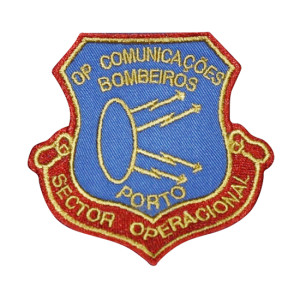 EMBLEMA BORDADO BOMBEIROS PORTO EMBLEMA BORDADO BOMBEIROS PORTO
