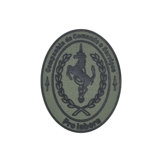 EMBLEMA ABORRACHADO COMPANHIA DE COMANDO E SERVIÇOS - PROLABORE EMBLEMA ABORRACHADO COMPANHIA DE COMANDO E SERVIÇOS - PROLABORE