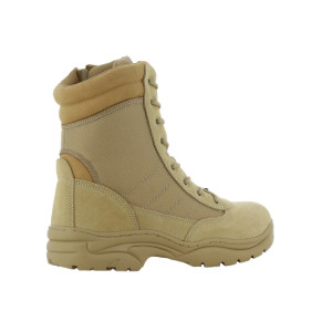 BOTAS TÁTICAS SAFETY JOGGER COYOTE COM FECHO  BOTAS TÁTICAS SAFETY JOGGER COYOTE COM FECHO