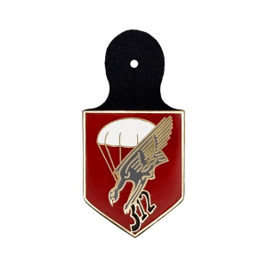 CRACHÁ COMP. CAÇADORES PARAQUEDISTAS 312