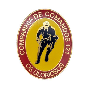 CRACHÁ COMPANHIA DE COMANDOS 121 CRACHÁ COMPANHIA DE COMANDOS 121