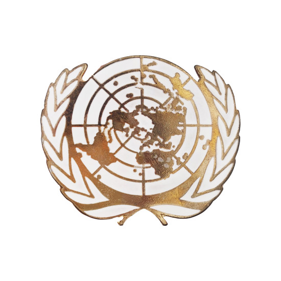 EMBLEMA MILITAR PARA BOINA ONU