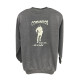 SWEATSHIRT CINZA ESTAMPADA COMANDOS