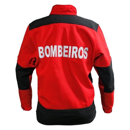 CASACO SOFTSHELL BOMBEIROS BICOLOR CASACO SOFTSHELL BOMBEIROS BICOLOR
