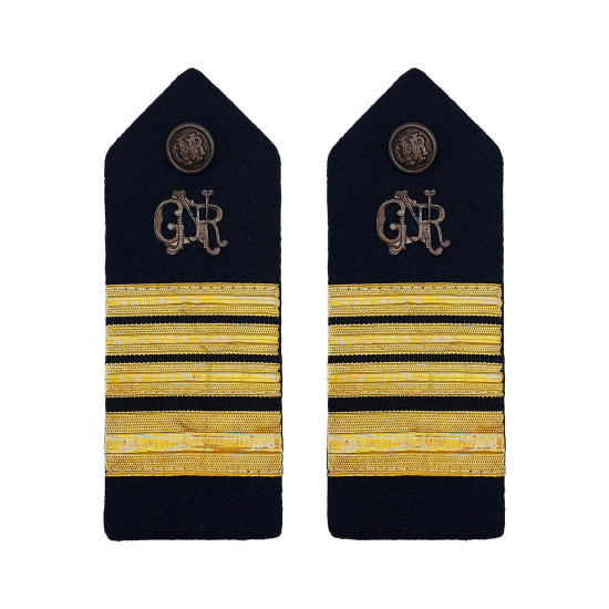 PAR DE PLATINAS GNR CORONEL