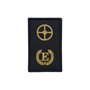 DIVISA DE VELCRO BOMBEIRO CONDUTOR ESPECIALISTA