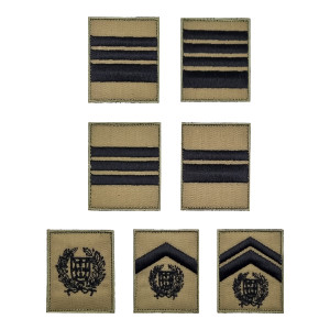 DIVISA VELCRO NOVO FARDAMENTO EXÉRTITO 4X5CM DIVISA VELCRO NOVO FARDAMENTO EXÉRTITO 4X5CM