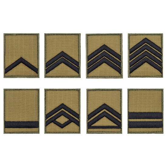 DIVISA VELCRO RIPSTOP EXÉRCITO 4X5CM
