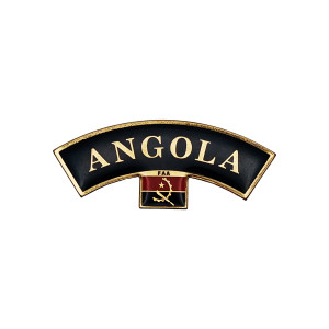 DÍSTICO EM METAL ANGOLA DÍSTICO EM METAL ANGOLA