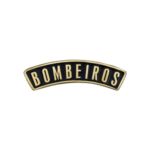 DÍSTICO EM METAL BOMBEIROS DÍSTICO EM METAL BOMBEIROS