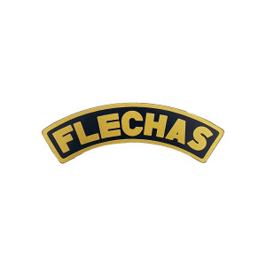 DÍSTICO EM METAL FLECHAS DÍSTICO EM METAL FLECHAS