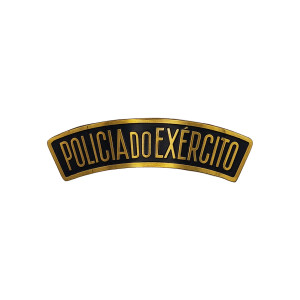 DÍSTICO EM METAL POLÍCIA EXÉRCITO DÍSTICO EM METAL POLÍCIA EXÉRCITO