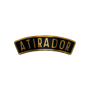 DÍSTICO EM METAL ATIRADOR DÍSTICO EM METAL ATIRADOR