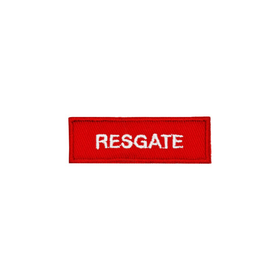 EMBLEMA BORDADO RESGATE