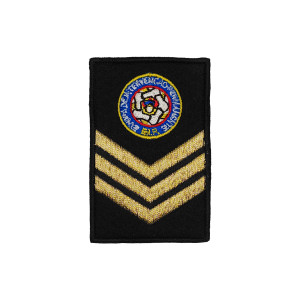 DIVISA DE VELCRO BOMBEIRO COM SÍMBOLO EIP 2º CLASSE  DIVISA DE VELCRO BOMBEIRO COM SÍMBOLO EIP 2º CLASSE