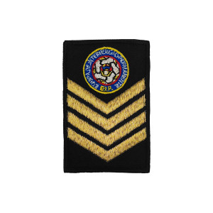 DIVISA DE VELCRO BOMBEIRO COM SÍMBOLO EIP 1º CLASSE DIVISA DE VELCRO BOMBEIRO COM SÍMBOLO EIP 1º CLASSE