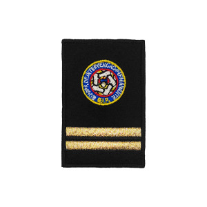 DIVISA DE VELCRO BOMBEIRO COM SÍMBOLO EIP ADJUNTO  DIVISA DE VELCRO BOMBEIRO COM SÍMBOLO EIP ADJUNTO