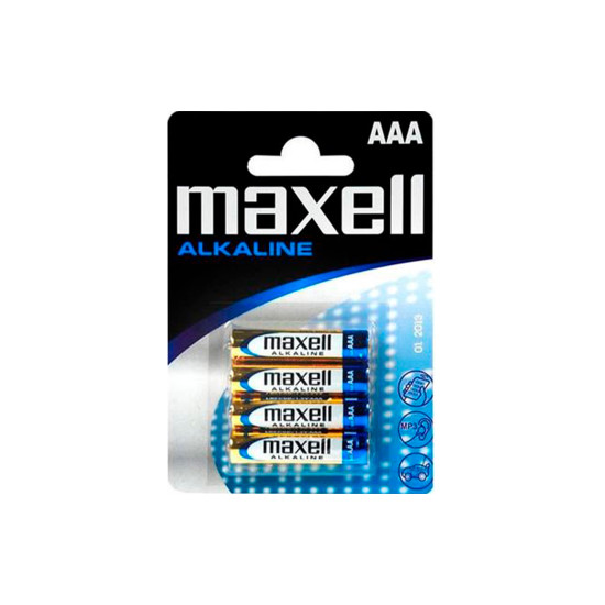 PILHAS MAXELL ALKALINE AAA