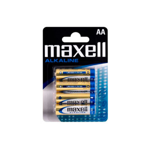 PILHAS MAXELL ALKALINE AA PILHAS MAXELL ALKALINE AA