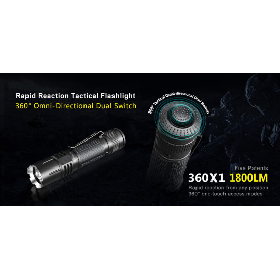 KLARUS 360X1 1800 LUMENS